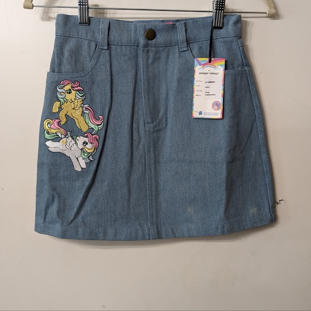 Retro MTP Unique Vintage mini skirt size xs